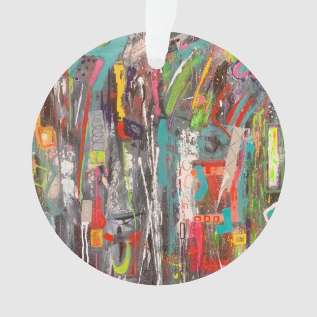 Herbst-Out-Acrylschmuck Ornament (Vorderseite)