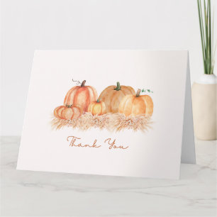 Herbst-Pampasgras-Dankeskarten Neutral Boho Dankeskarte