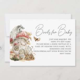 Herbst-Pilz   Buchanfrage für Wälder in Wäldern Einladung