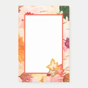Herbst Post-it Klebezettel
