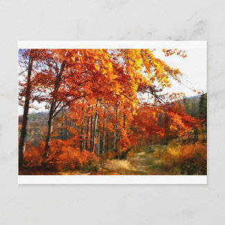 Herbst Postkarte