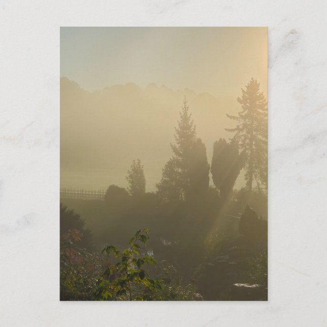 Herbst Postkarte (Vorderseite)