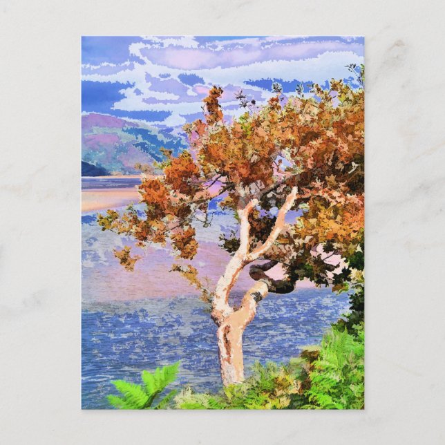 HERBST POSTKARTE (Vorderseite)