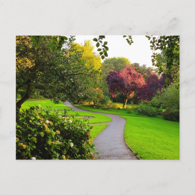 Herbst  postkarte (Vorderseite)