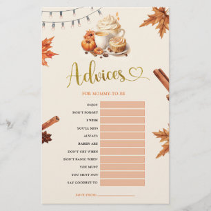 Herbst Pumpkin Advices für Mama-to-be-Spiele
