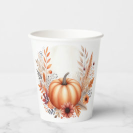 Herbst Pumpkin Autumn Baby Dusche Pappbecher