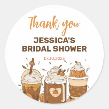 Herbst Pumpkin Gewürz-Kaffeefall-Brautparty