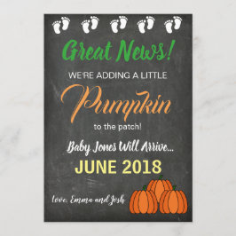 Herbst Pumpkin Patch Baby Pregnancy Ankündigung