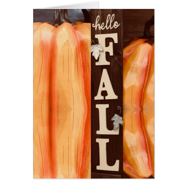 Herbst Pumpkins Leere (Vorne)