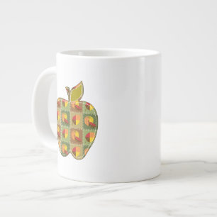 Herbst-Quilt-Spezialtätentasse Jumbo-Tasse
