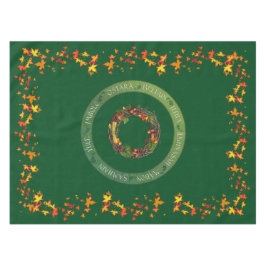 Herbst-Rad des Jahr-Altar-Stoffes Tischdecke