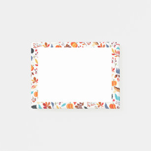 Herbst-Rahmen-Notizzettel Post-it Klebezettel
