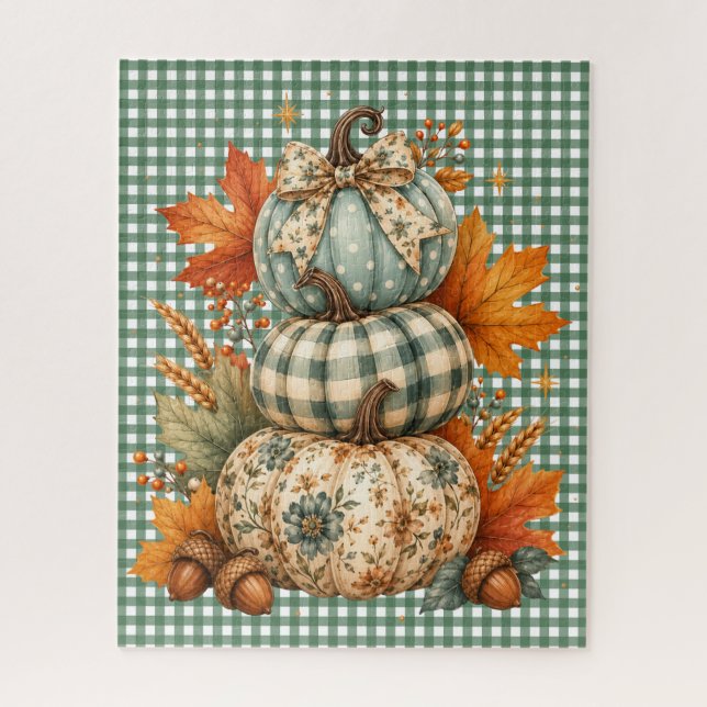 Herbst-Rätsel Puzzle (Vertikal)