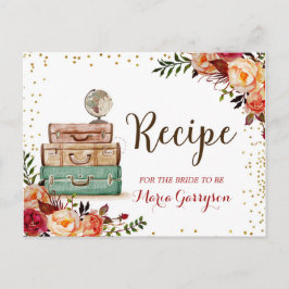 Herbst Red Marsala Reiseführer von Marsala Postkarte