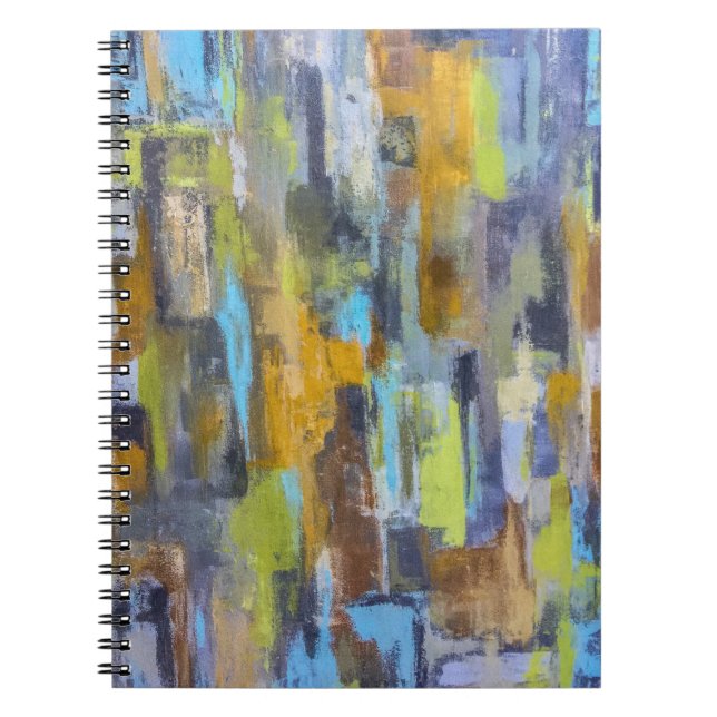 Herbst-Regen-Notebook Notizblock (Vorderseite)