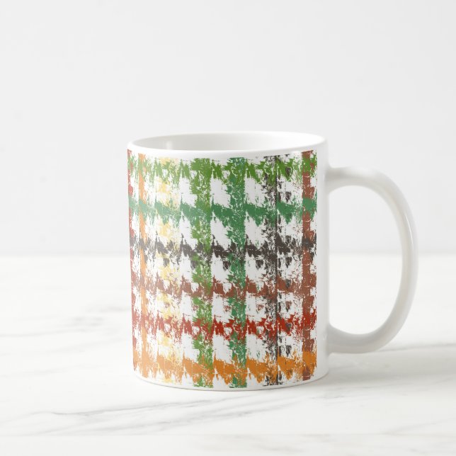 Herbst-Regenbogen-Kratzer Kaffeetasse (Rechts)