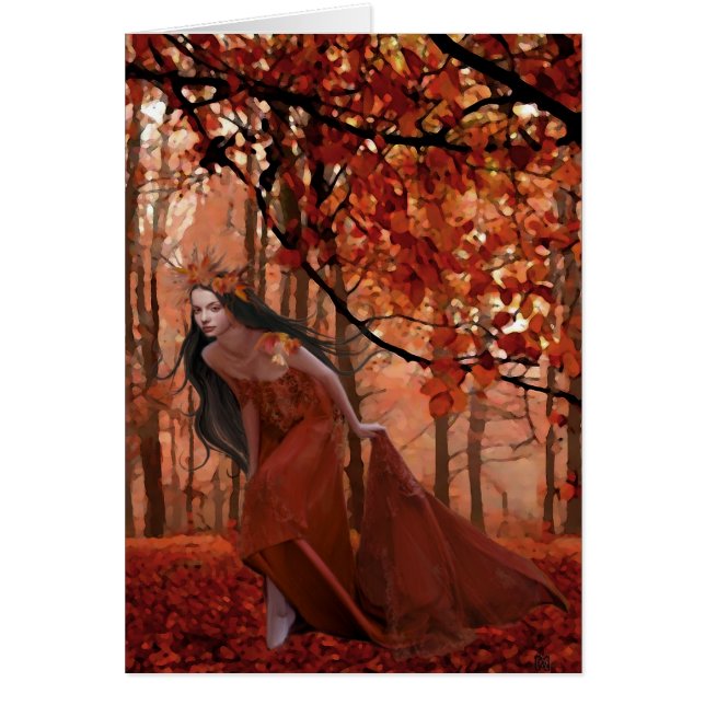 Herbst-Rendezvous-Karte II (Vorne)