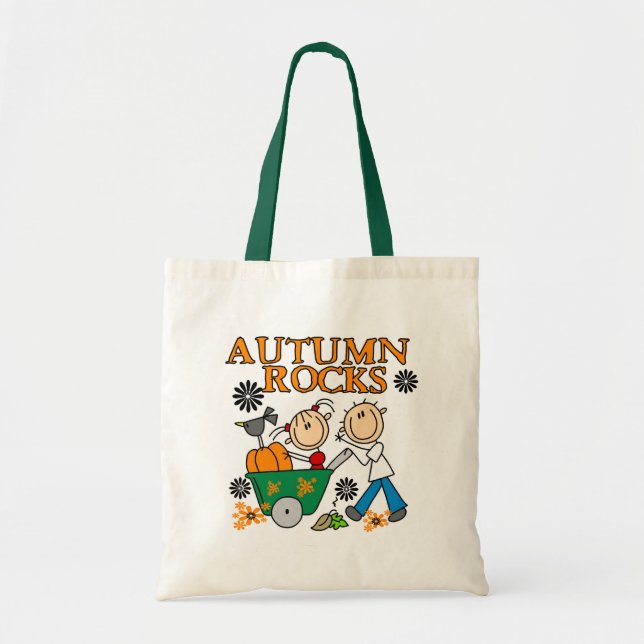 Herbst Rocks Tragetasche (Vorne)