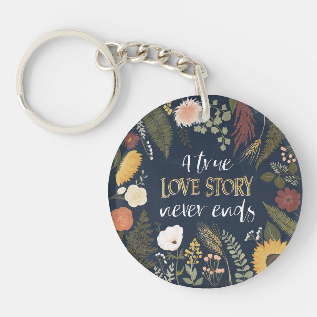 Herbst Romance V |, das eine wahre Schlüsselanhänger (Vorderseite)