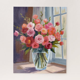 Herbst-Rosen-Sträußchen Floral Herbst Puzzle