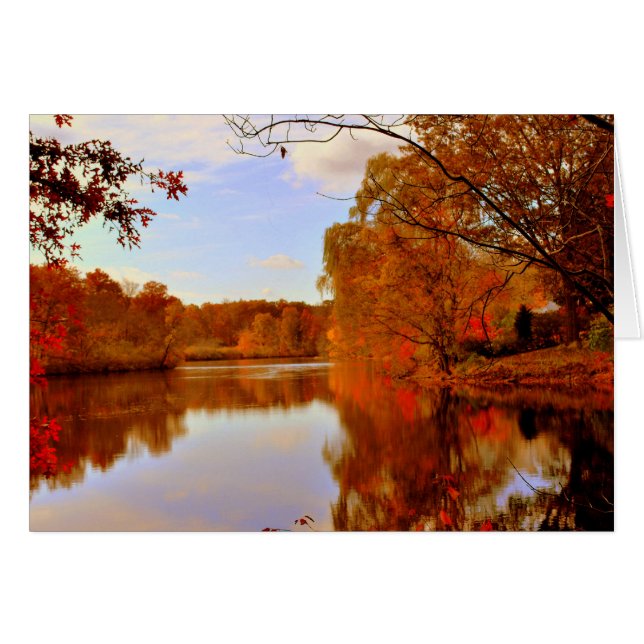 HERBST-ROTGLÜHEN (Vorderseite (Horizontal))