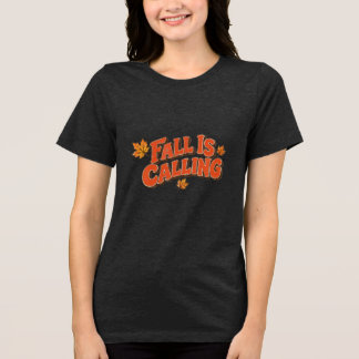 Herbst ruft T-Shirt Tri-Blend Shirt