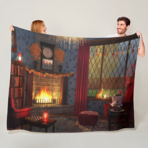 Herbst Ruhe Fleece Blanket