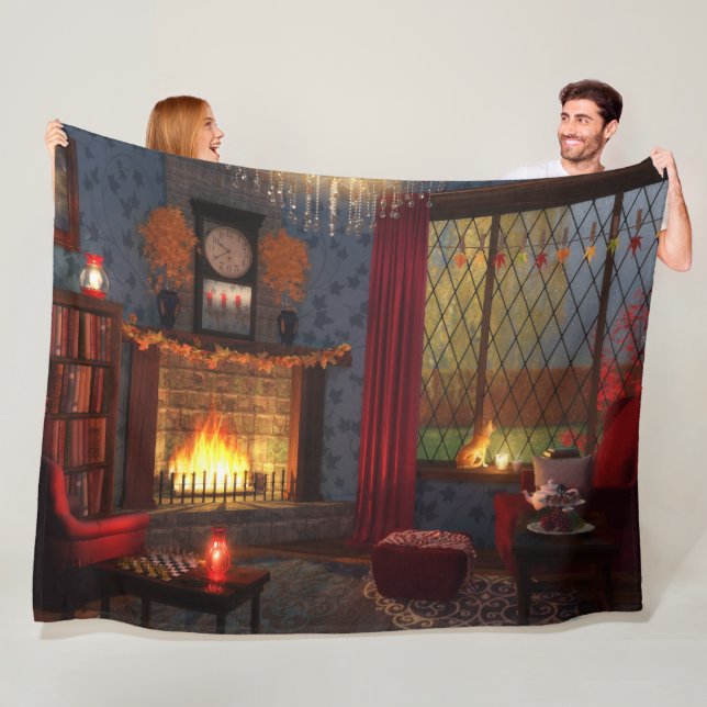 Herbst Ruhe Fleece Blanket (Beispiel)