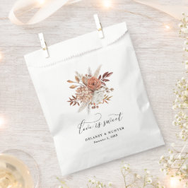 Herbst Rustikale Liebe ist süß Geschenktütchen
