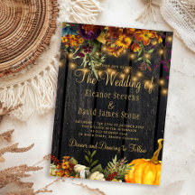 Herbst rustikales Stallholz Hochzeit
