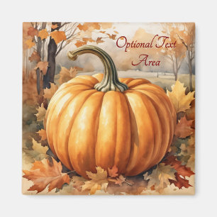 Herbst-Saison Pumpkin-Thema Magnet