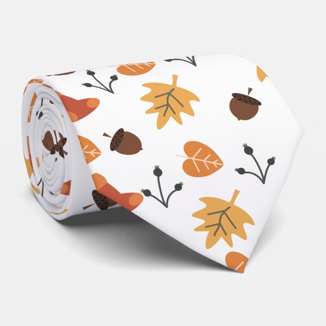 Herbst-Schal Krawatte (Gerollt)