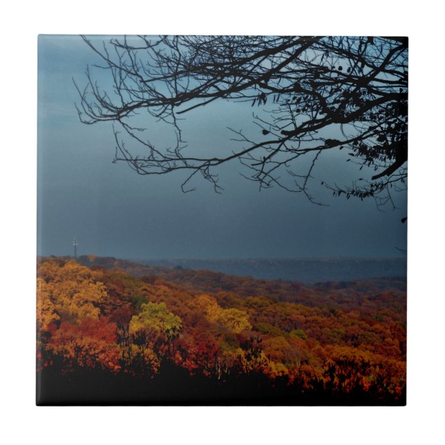 Herbst-Schatten Fliese (Vorderseite)