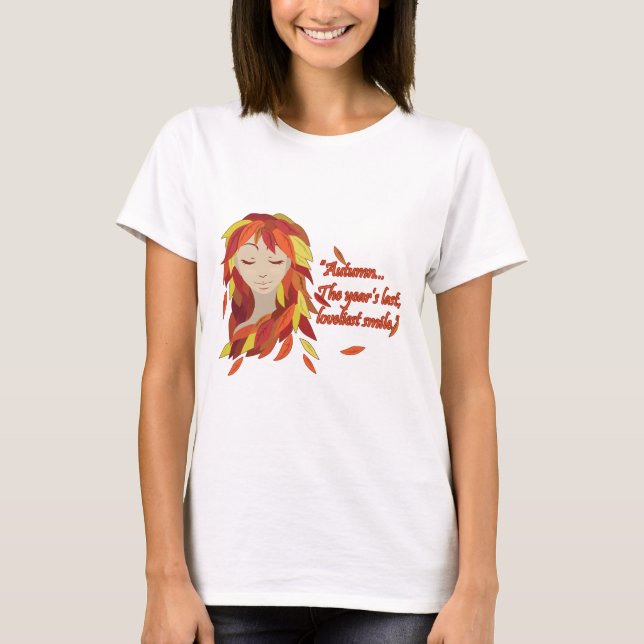 Herbst (Schlafen) T-Shirt (Vorderseite)