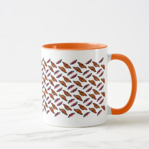 Herbst-Schmetterlings-Wahnsinn-Tasse Tasse