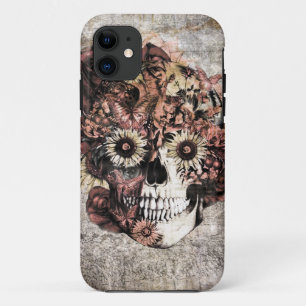 Herbst-Schmutz-Ohm-Schädel Case-Mate iPhone Hülle