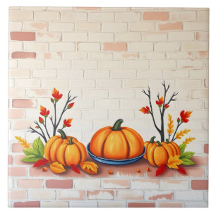 Herbst Schönes Popular Happy Thanksgiving Fliese