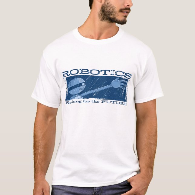 HERBST-SEE "Robotik!" Beunruhigter T - Shirt (Vorderseite)