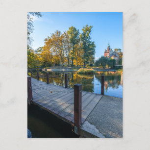 Herbst Serenity Vajdahunyad Burg in Budapest Postkarte