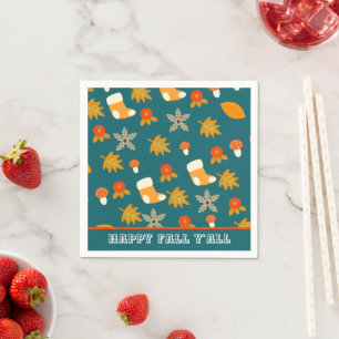 Herbst Serviette