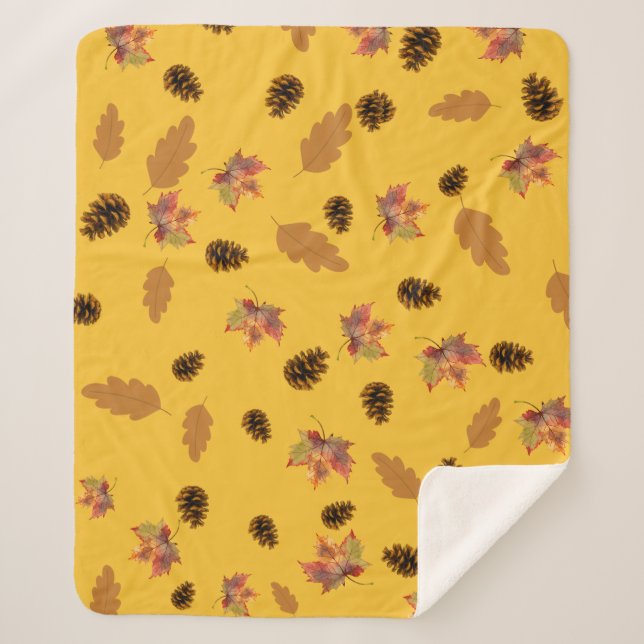 Herbst  sherpadecke (Vorderseite)