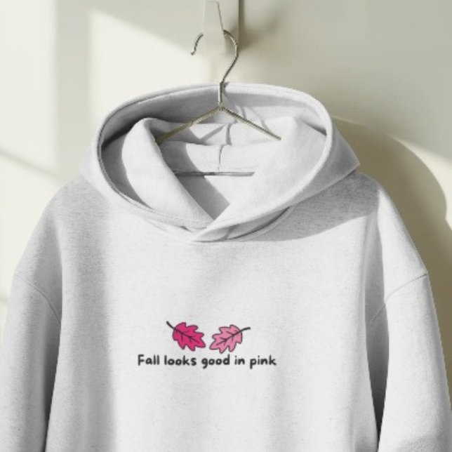 Herbst sieht gut aus in rosa Sweatshirt (Von Creator hochgeladen)