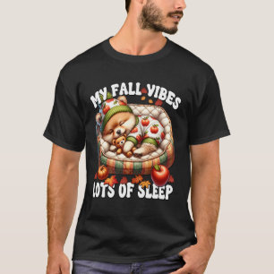 Herbst-Spruch für Frauen Pom Mom Herbst-Sprüche Ni T-Shirt