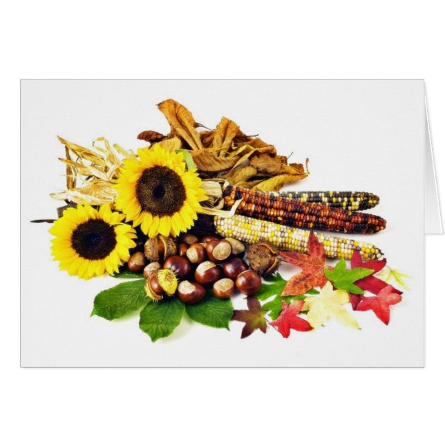 Herbst-Stillleben (Vorderseite (Horizontal))