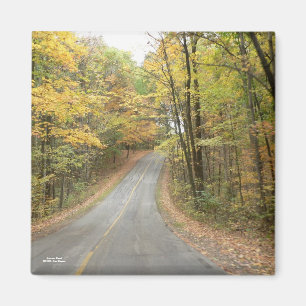 Herbst-Straßen-Magnet Magnet