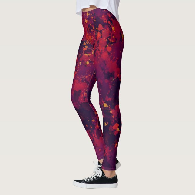 Herbst Sunset Ladys Leggings (Links)