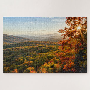 Herbst Sunset North Carolina Puzzle