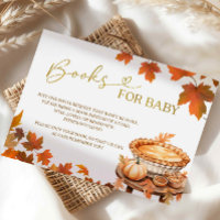 Herbst Süsse Babyduschbücher für Babykarten