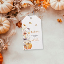 Herbst Süße Stiefel Baby Shower Danke