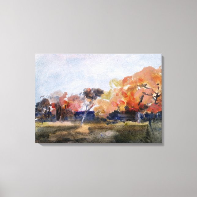 Herbst, Sussex Leinwanddruck (Vorderseite)